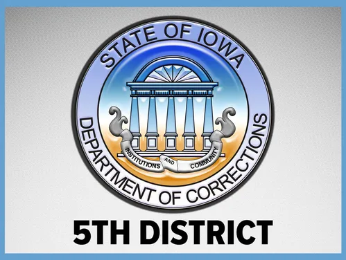 Official DOC seal above the words 5th District