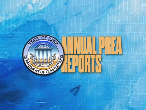 Official DOC seal next to the words Annual PREA Reports
