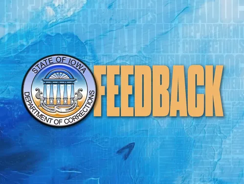 Official DOC seal next to the word Feedback