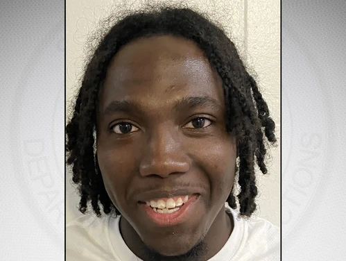 Orr in front of a gray background