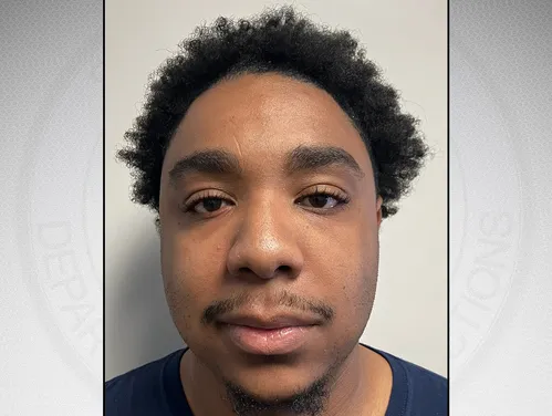 Small in front of a gray background