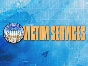Official DOC seal next to the words Victim Services