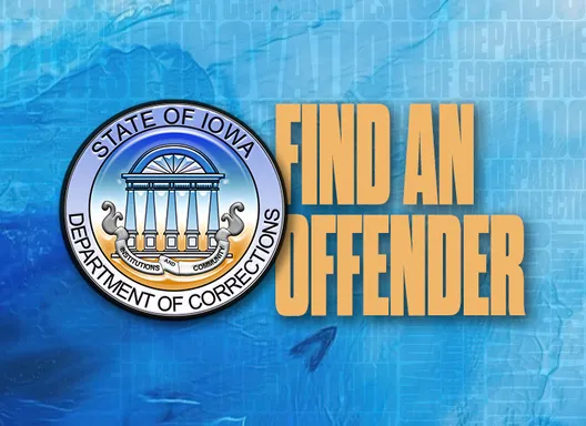 Official DOC seal next to the words Find an Offender