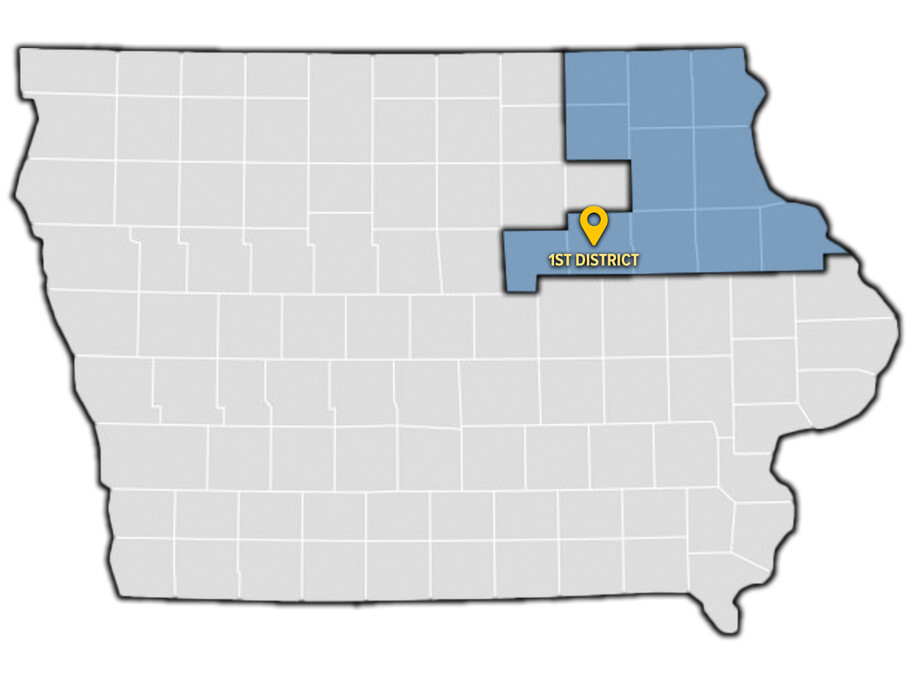 Feature Image - State of Iowa - 1st District