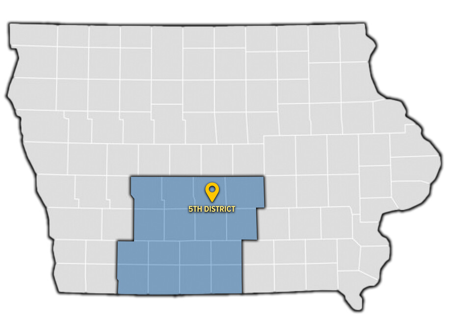 Feature Image - State of Iowa - 5th District