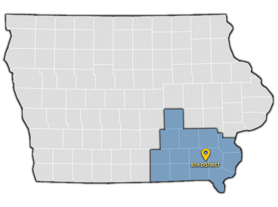 Feature Image - State of Iowa - 8th District